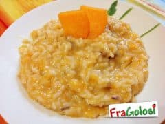 Risotto con la zucca Light