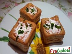 Vol au Vent al Salmone