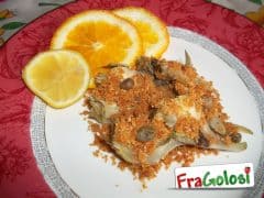 Carciofi con la mollica ad agrodolce