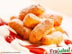 Frittelle dolci di ricotta