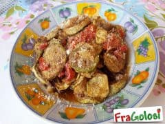 Zucchine fritte al pomodoro