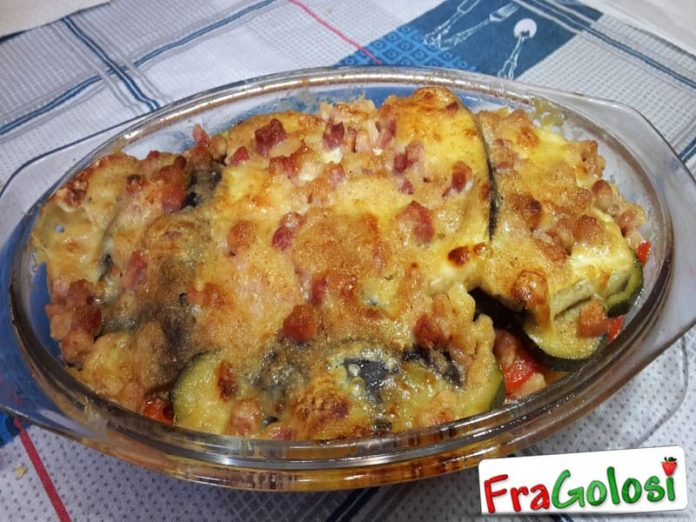 Mix di zucchine melanzane pomodori e peperoni al forno: La ...