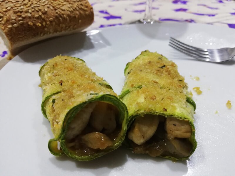 Involtini di Zucchine Ripieni di Pollo: Ricetta di FraGolosi