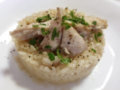 Risotto con Brodo di Pesce