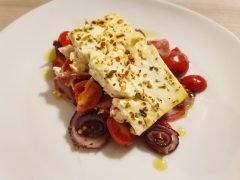 Feta al forno con pomodorini