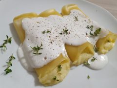 Cannelloni di baccalà