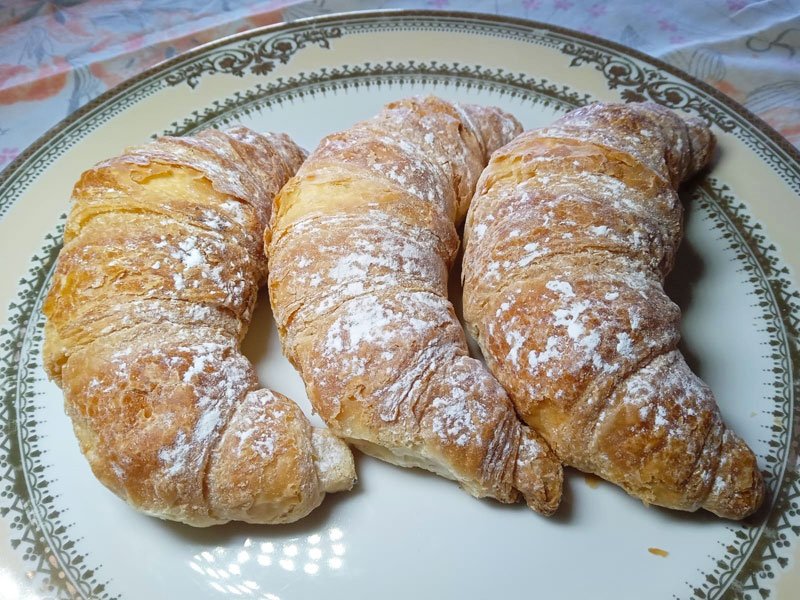 Croissant sfogliato