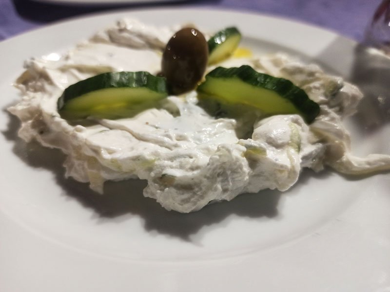 Salsa tzatziki vegana